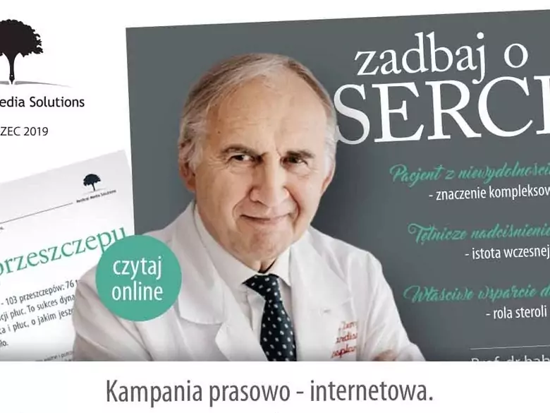 Startuje ogólnopolska kampania prasowo-internetowa „Zadbaj o serce”