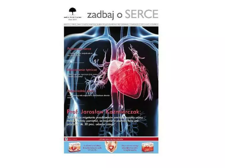 EdukacjaMedyczna.pl i ForumKardiologiczne.pl patronami medialnymi publikacji "Zadbaj o serce"